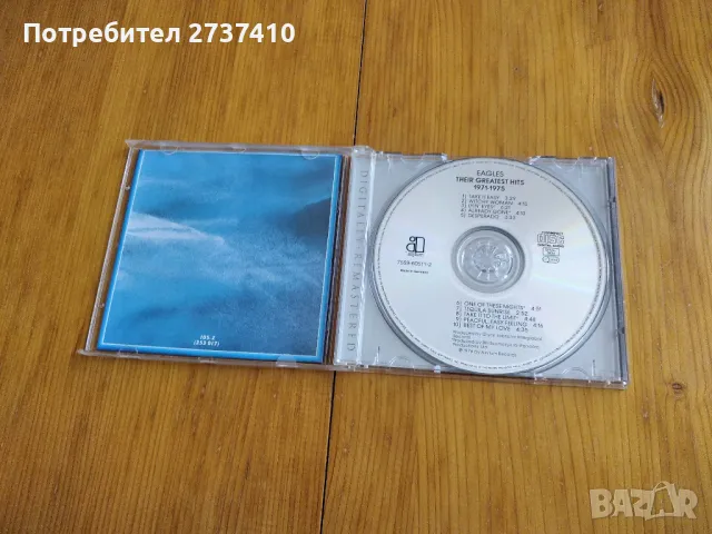 EAGLES - THEIR GREATEST HITS 1971-1975 10лв оригинален диск ремастер, снимка 2 - CD дискове - 47269582