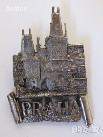 Метален магнит от Прага, Чехия - 32