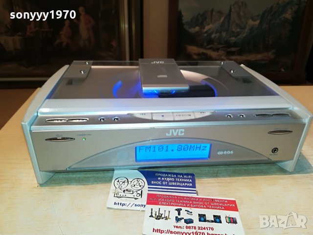 jvc-cd/tuner/amplifier-дизаинерска машина 0707211105, снимка 3 - Ресийвъри, усилватели, смесителни пултове - 33448490