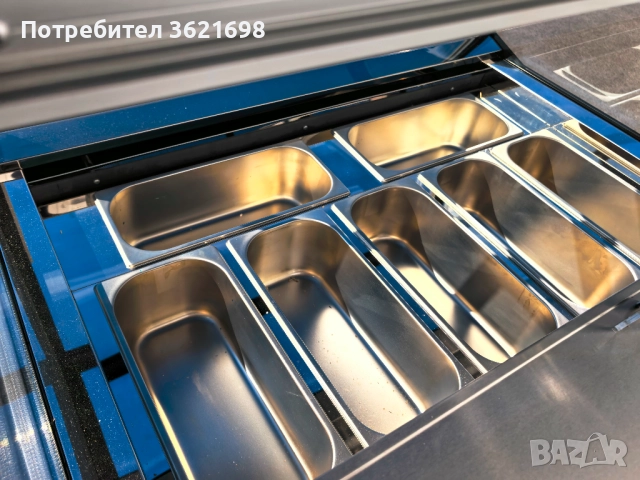 Хладилна витрина за сладолед, 7*5 литра, снимка 6 - Хладилни витрини и фризери - 52629239