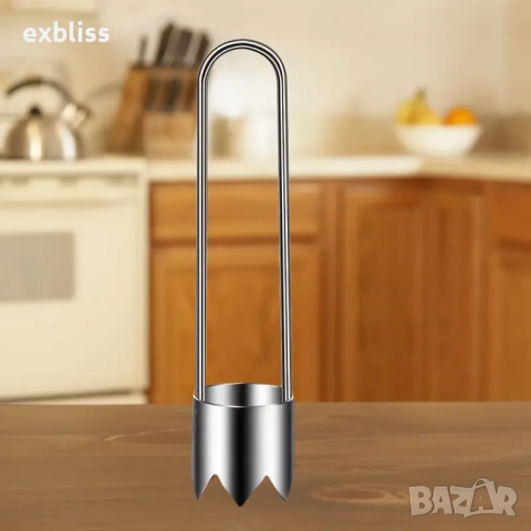 Инструмент за почистване на плодове и зеленчуци от семките, снимка 7 - Съдове за готвене - 51694546