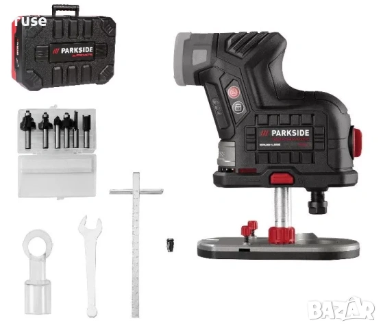 НОВИ! Акумулаторна оберфреза Parkside Performance