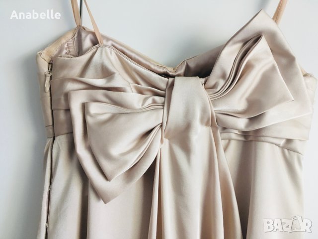 BCBG MaxAzria оригинална вечерна бална рокля + подарък сатенени ръкавици, снимка 6 - Рокли - 28587409