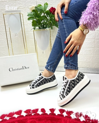 Christian Dior кецове обувки дамски , снимка 8 - Кецове - 51786732