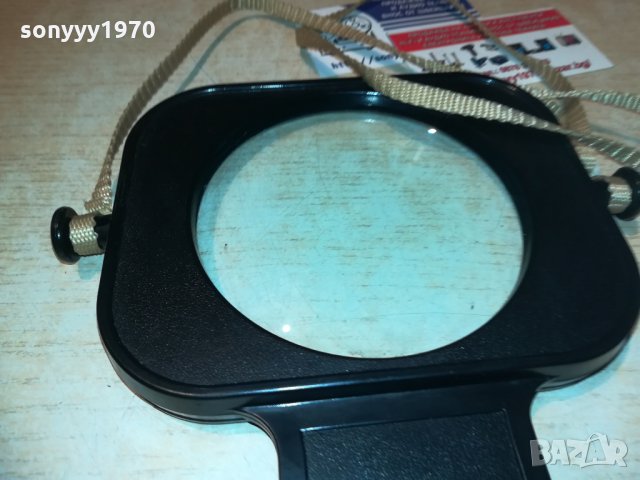 АНТИК-СТАРА ГОЛЯМА ПРОФИ ЛУПА-21Х18Х3СМ, снимка 12 - Колекции - 28861396