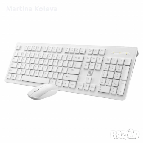 Бизнес безжични Wireless клавиатура и оптична мишка, съвместими с Windows KMT3