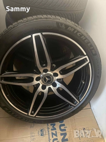 5x112 R 19 Mercedes джанти с гуми, снимка 4 - Гуми и джанти - 52543802