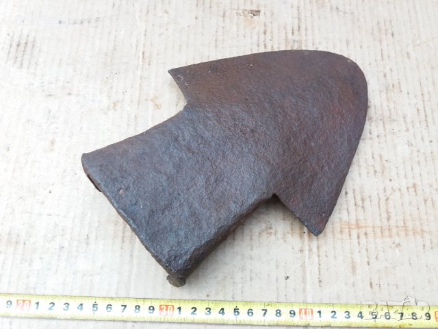 възрожденски кован лемиш от дървен плуг, рало, снимка 8 - Антикварни и старинни предмети - 36767660