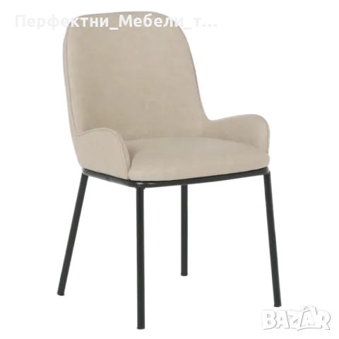 Трапезен стабилен удобен стол с ниски подлакътници,лукс дамаска-за тежки хора, снимка 4 - Столове - 47519824