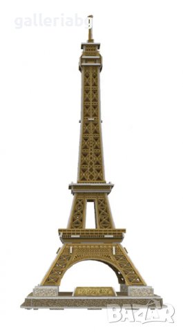3D пъзел: The Eiffel Tower (Айфеловата кула) - 3Д пъзели, снимка 2 - Игри и пъзели - 39367475