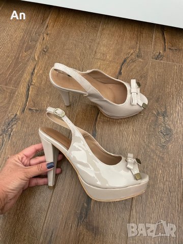 Сандали на висок ток, снимка 4 - Дамски обувки на ток - 38111727