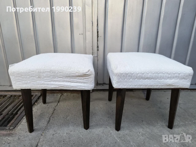 табуретки - два броя, снимка 4 - Дивани и мека мебел - 50842924