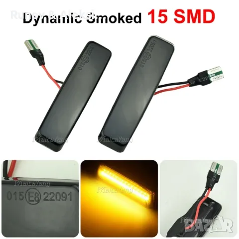 LED мигачи за БМВ 5 серия Е39 - 1995 - 2003, снимка 5 - Аксесоари и консумативи - 48716511