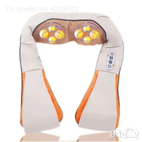 Шиацу масажор за врат и гръб, снимка 6 - Масажори - 49146361