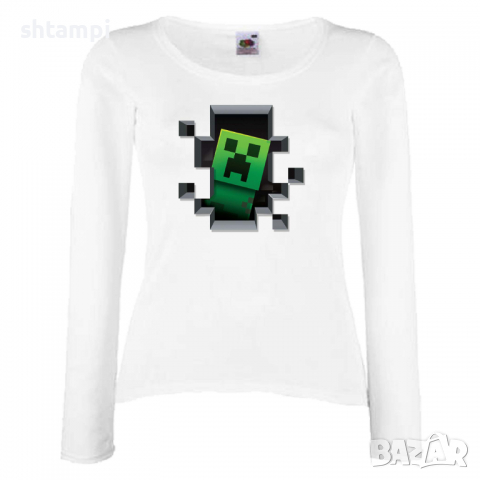 Дамска тениска Creeper Face 4 , снимка 3 - Тениски - 36520656