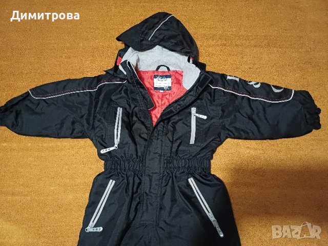 Зимен ски гащеризон от Норвегия, , снимка 4 - Детски панталони и дънки - 43910752