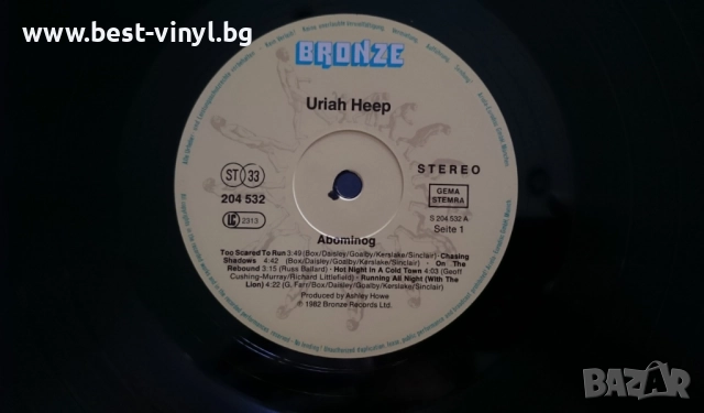 Грамофонна Плоча (Uriah Heep - Abominog), снимка 3 - Грамофонни плочи - 52665691