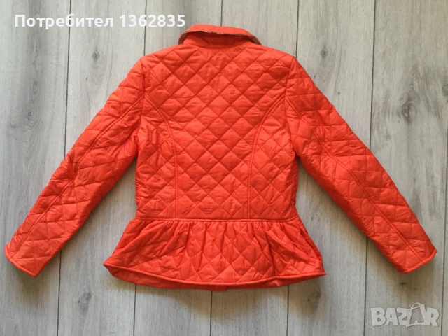 НОВО 100 % оригинално дамско оранжево яке BURBERRY размери S , M и L, снимка 5 - Якета - 53126597
