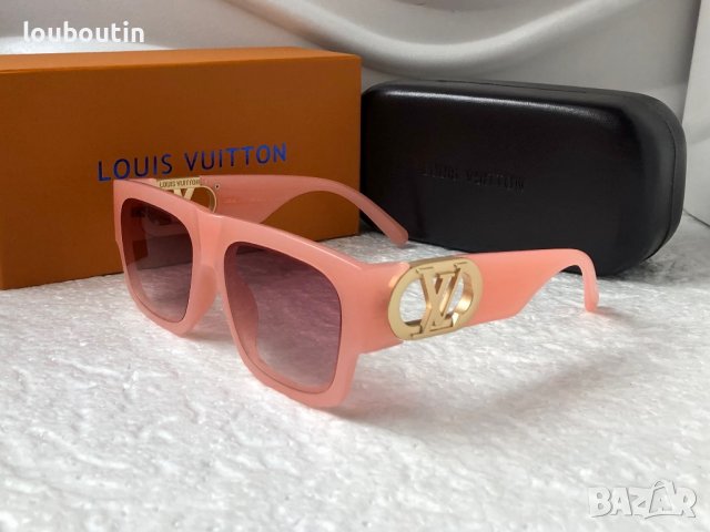Louis Vuitton 2023 висок клас слънчеви очила унисекс розово, снимка 8 - Слънчеви и диоптрични очила - 38999667