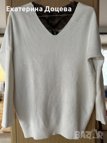 Бяла блуза Фетиш, снимка 1 - Блузи с дълъг ръкав и пуловери - 43162781
