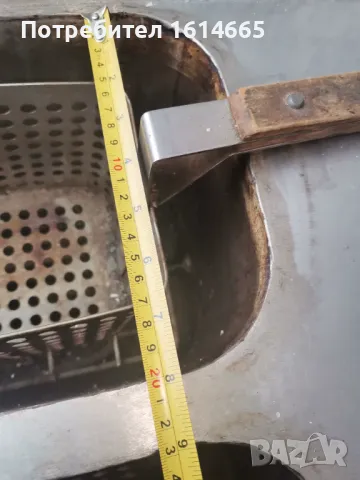 Професионален фритюрник с две отделения , снимка 8 - Обзавеждане на кухня - 49179580