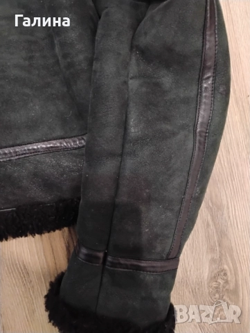 Къс кожух  от агнешка кожа, снимка 8 - Палта, манта - 52886374