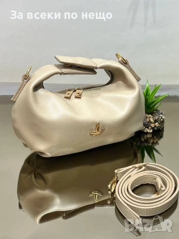 Beymen Clup Дамска Кожена Чанта С Къса И Дълга Дръжка - Налични Различни Цветове Код SK850