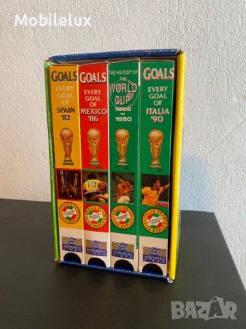World cup collection  Видеокасети VHS-4 броя, снимка 2 - Плейъри, домашно кино, прожектори - 39159942