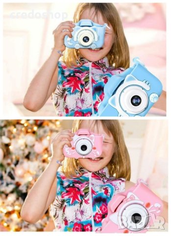 Камера за деца, Cute Kitty ДЕТСКИ ФОТОАПАРАТ снимки и видеозапис