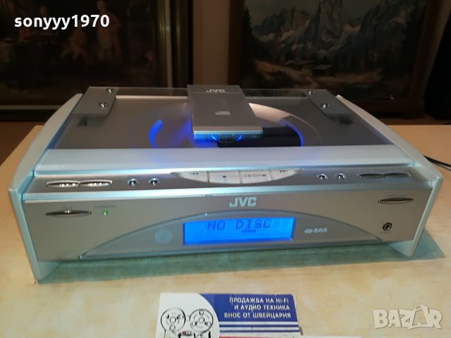 jvc-cd/tuner/amplifier-дизаинерска машина 0707211105, снимка 8 - Ресийвъри, усилватели, смесителни пултове - 33448490