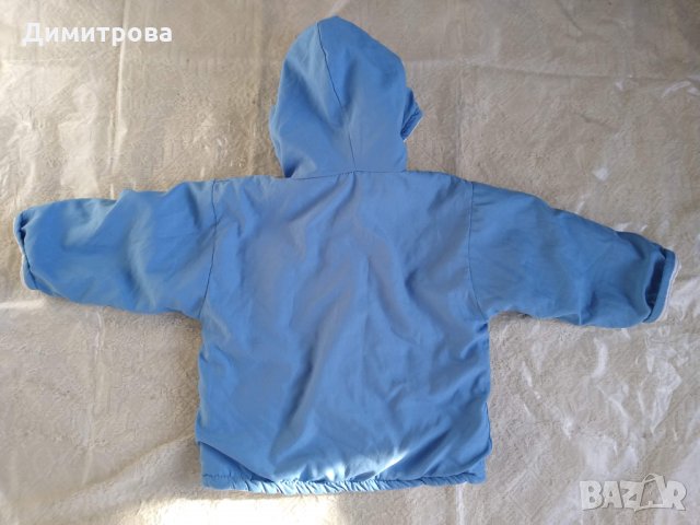 Яке ръст 86-92 см (1,5-2г.) + Подарък шал, снимка 4 - Бебешки якета и елеци - 27910344