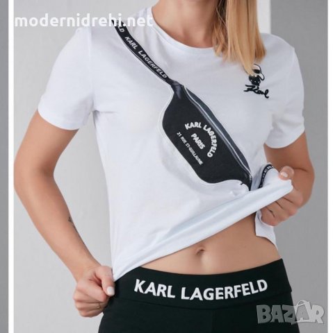 Дамска тениска Karl Lagerfeld, снимка 1 - Тениски - 32439920
