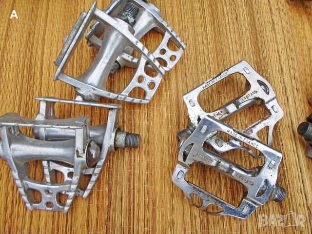 Шосейни ретро педали, снимка 4 - Части за велосипеди - 32702281