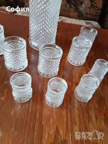 сервиз стъкло алкохол, снимка 4 - Сервизи - 52431319