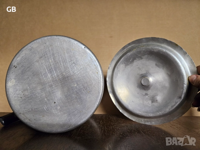 Стара алуминиева млековарка, снимка 4 - Съдове за готвене - 52371049