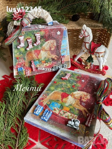 Кутия чантичка-Весела Коледа!