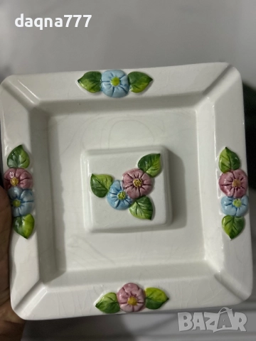 Винтидж пепелник Италия от 70-те , снимка 8 - Антикварни и старинни предмети - 53002162