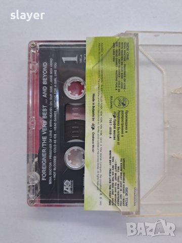 Оригинална касета Foreigner, снимка 2 - Аудио касети - 43099248