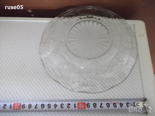 Чиния стъклена, снимка 4 - Чинии - 49036460