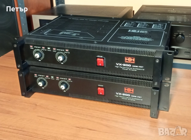 HH Electronic VX200. Apart MA240 (pro amp + mixer) 240W class D , снимка 3 - Ресийвъри, усилватели, смесителни пултове - 39607180