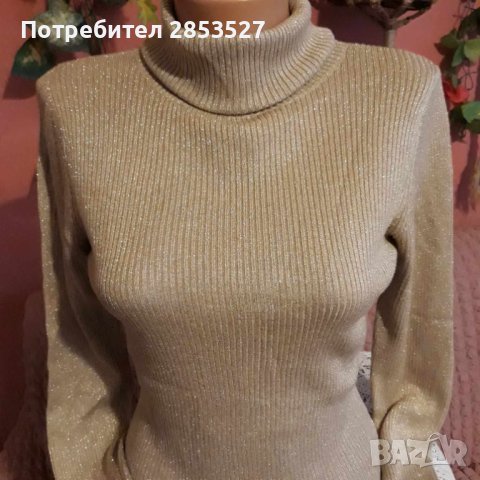 ZARA Eластична Блузка, снимка 5 - Блузи с дълъг ръкав и пуловери - 43170511