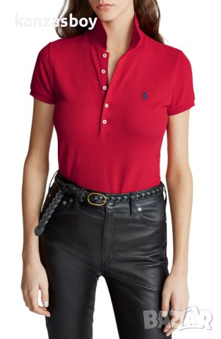 polo ralph lauren julie womens polo shirt - страхотна дамска тениска, снимка 1 - Тениски - 40792186