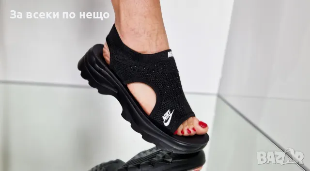 Nike Дамски Черни Сандали Найк Код P597, снимка 3 - Сандали - 50427759