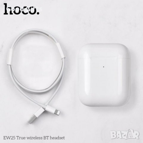 Безжични слушалки HOCO 2 series EW25 с кристален звук, снимка 4 - Слушалки, hands-free - 43088580