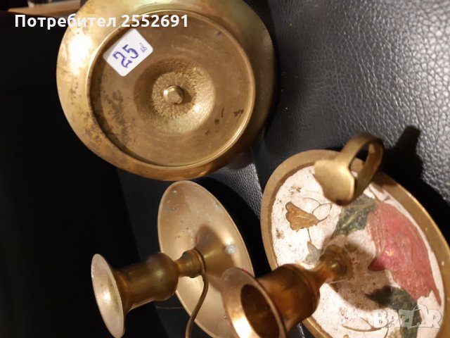 Свещници, снимка 2 - Антикварни и старинни предмети - 29070365