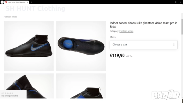 NIKE PHANTOM Vision React Pro Footbal Shoes Размер EUR 41 / UK 7 за футбол в зала 144-14-S, снимка 2 - Футбол - 52227456