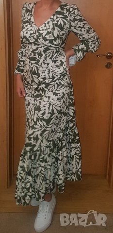 Лятна рокля памук, лен, снимка 2 - Рокли - 33027667