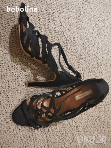 Zara сандали, снимка 4 - Дамски елегантни обувки - 34754322