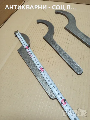 Комплект Соц Стари Секторни Ключове За Машини Техника., снимка 7 - Антикварни и старинни предмети - 49864840