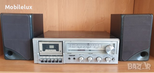CONDOR HI-FI stereo casette deck +tuner, снимка 4 - Аудиосистеми - 40057089